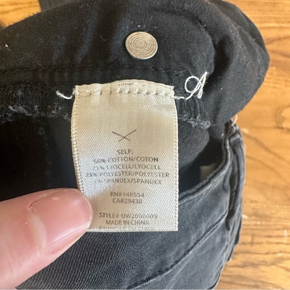 Unpublished Skinny Jean Black Size 26 - Picture 7 of 9